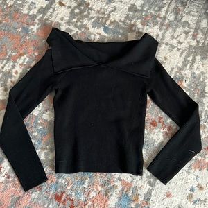 Abercrombie Folded Collar Sweater